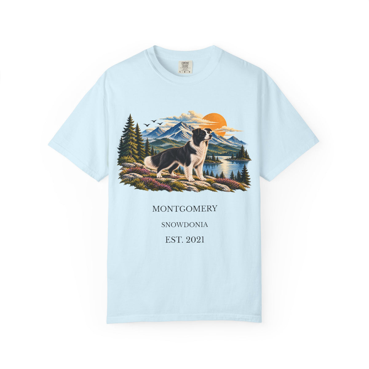 Personalised Horizon Dog T-Shirt D04